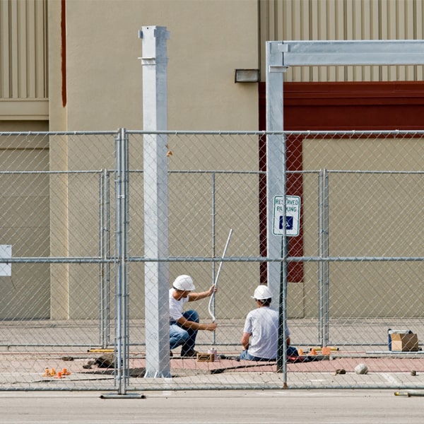 how much time can i lease the temporary fence for my construction site or event in Kew Gardens New York